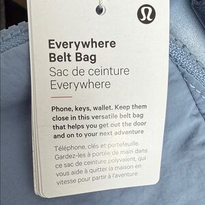 Lululemon Athletica Everywhere Belt Bag - Light Blue